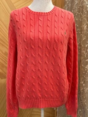 Ralph Lauren hundred percent cotton Coral Cable-Knit Women’s Sweater